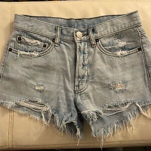 BDG short denim shorts